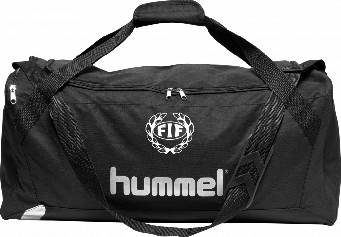 Hummel - Fh Sports Bag Medium - Nero & bianco